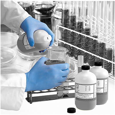 Polyco Finite PF Blue Powder-Free Nitrile Disposable Gloves (Pack of 100)