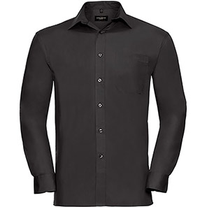 Russell J936M Pure Cotton Black Shirt 4XL