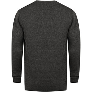 Henbury HB720 Grey V-Neck Jumper