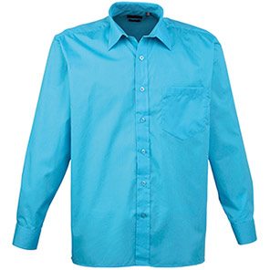 Premier PR200 Turquoise Poplin Shirt 23in