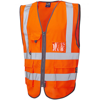 W22-O Barnstaple EcoViz Rail Superior Waistcoat
