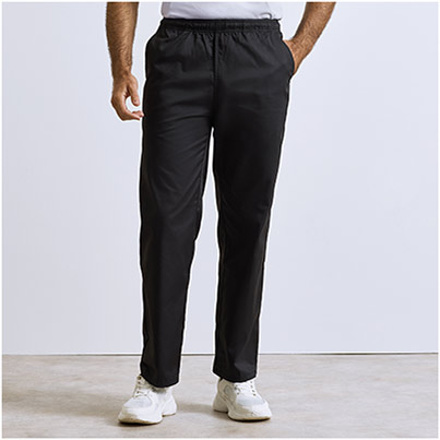 Premier Essential PR553 Black Chef’s Trousers