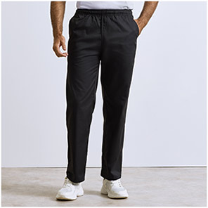 Premier Essential PR553 Black Chef’s Trousers