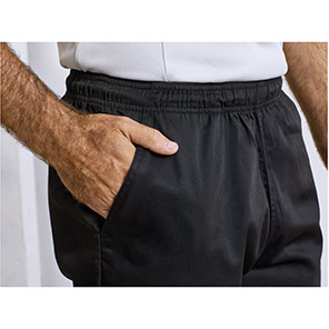 Premier Essential PR553 Black Chef’s Trousers