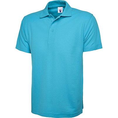 Uneek Classic Men's Sky Blue Polo Shirt