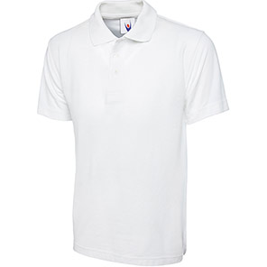 Uneek Classic Men’s White Polo Shirt 5XL