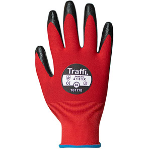 Traffi TG1170 Nitrile-Coated Work Gloves 11