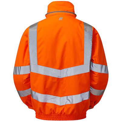 PULSAR PR496 Men’s Orange Waterproof Bomber Jacket
