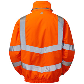 PULSAR PR496 Men’s Orange Waterproof Bomber Jacket