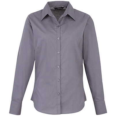 Premier PR300 Women’s Steel Poplin Blouse