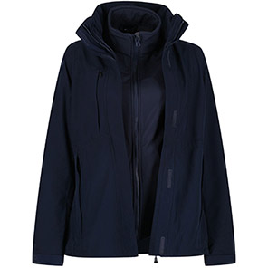 Regatta Kingsley Women’s Navy 3-in-1 Waterproof Jacket 20