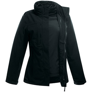 Regatta Kingsley Women’s Black 3-in-1 Waterproof Jacket