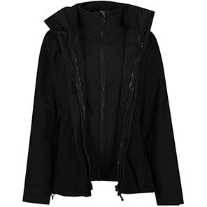 Regatta Kingsley Women’s Black 3-in-1 Waterproof Jacket 20