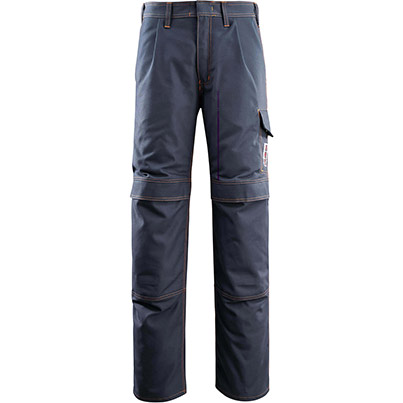 MASCOT MULTISAFE Bex Men’s Dark Navy Arc-Flash Trousers with Kneepad Pockets