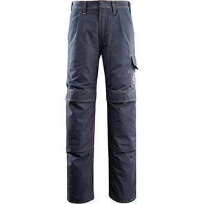 MASCOT MULTISAFE Bex Men’s Dark Navy Arc-Flash Trousers with Kneepad Pockets 38.5XT