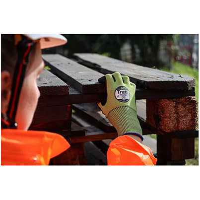 Traffi LXT TG6240 Nitrile-Coated Heat-Resistant Cut-Resistant Gloves