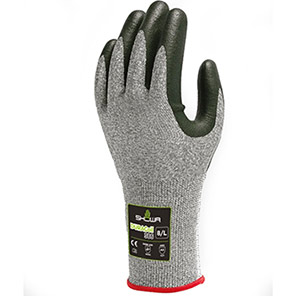 SHOWA 386 Nitrile-Coated Cut-Resistant Gloves 10