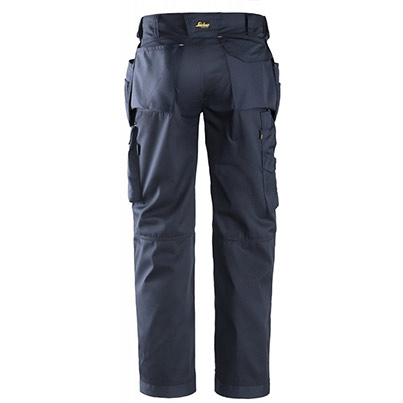 Snickers Craftsmen 3211 Men’s Navy Trousers with Holster Pockets