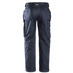Snickers Craftsmen 3211 Men’s Navy Trousers with Holster Pockets