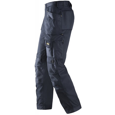 Snickers Craftsmen 3211 Men’s Navy Trousers with Holster Pockets
