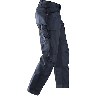 Snickers Craftsmen 3211 Men’s Navy Trousers with Holster Pockets
