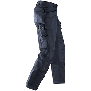 Snickers Craftsmen 3211 Men’s Navy Trousers with Holster Pockets
