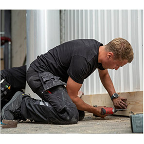 MASCOT CROSSOVER 20382 Men’s Black Cotton T-Shirt