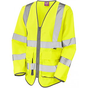 Leo Beaworthy Women’s Yellow Hi-Vis Long-Sleeve Vest 6XL