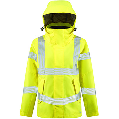 Leo Rosemoor Women’s Yellow Waterproof Hi-Vis Jacket