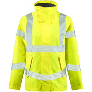 Leo Rosemoor Women’s Yellow Waterproof Hi-Vis Jacket 6