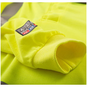 ProGARM 5286 Men’s Yellow Long-Sleeve Hi-Vis Arc-Flash Polo Shirt