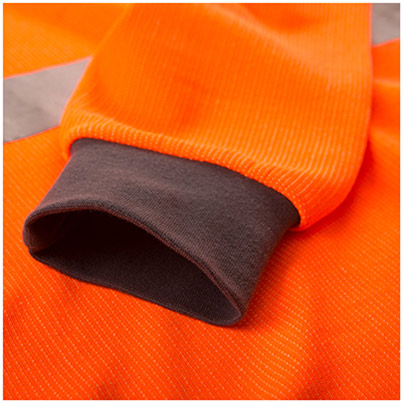 ProGARM 5290 Men’s Orange Long-Sleeve Hi-Vis Arc-Flash Polo Shirt