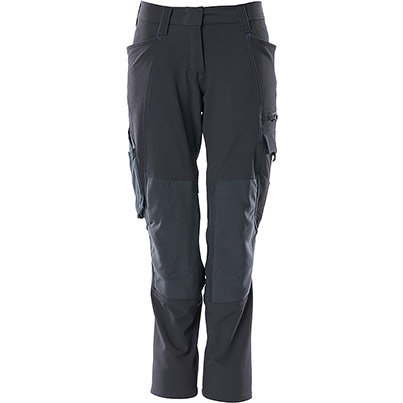 MASCOT ACCELERATE 18078 Women’s Navy Trousers with Kneepad Pockets