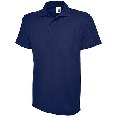 Uneek Classic Men's French Navy Polo Shirt