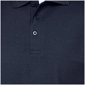 Uneek UC113 Men’s Navy Long-Sleeve Pique Polo Shirt