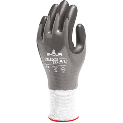SHOWA 577 Nitrile-Coated Cut-Resistant Gloves