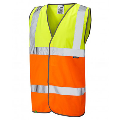 Leo Tarka Men’s Yellow/Orange Hi-Vis Vest