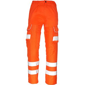 ØRN Vulture Men’s Orange Hi-Vis Ballistic Cargo Trousers 52T