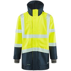 A04-Y/NV Executive Hi-Vis Jacket Yellow/Navy XL