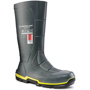 Dunlop Acifort Metguard Dark Grey SBP Safety Wellington Boots 12 (47)