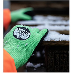 Traffi TG5070 Latex-Coated Thermal Cut-Resistant Gloves
