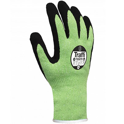 Traffi TG5070 Latex-Coated Thermal Cut-Resistant Gloves
