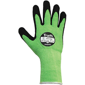 Traffi TG5070 Latex-Coated Thermal Cut-Resistant Gloves 11