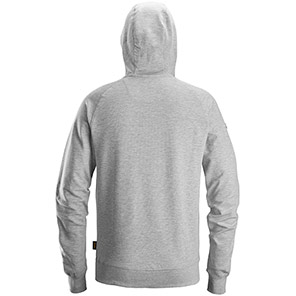 Snickers 2894 Men’s Grey Melange Logo Hoodie