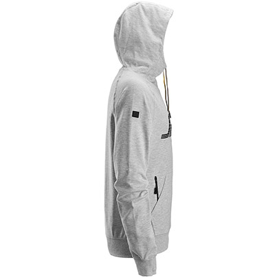 Snickers 2894 Men’s Grey Melange Logo Hoodie