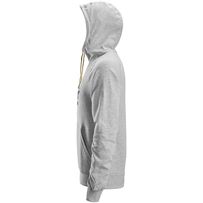Snickers 2894 Men’s Grey Melange Logo Hoodie