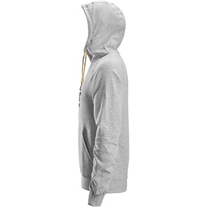 Snickers 2894 Men’s Grey Melange Logo Hoodie
