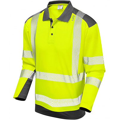 Long sleeved Hivis polo