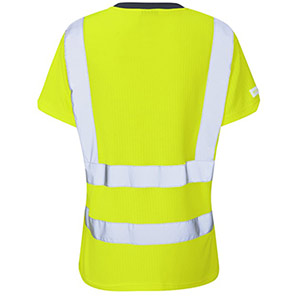 Leo Belstone Women’s Yellow Hi-Vis T-Shirt
