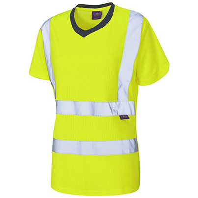 Leo Belstone Women’s Yellow Hi-Vis T-Shirt